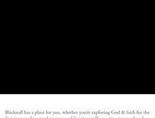 Tablet Screenshot of blacknall.org
